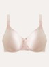 Hedona beugel bh met borduring - Creme