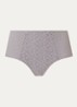 High waisted slip met kant - Taupe
