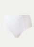 High waisted slip met kant - Wit