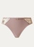 Hipster met details van kant - Taupe