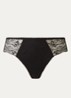 Kiss high waisted slip met kant - Zwart