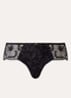 Muse shorty van kant - Zwart