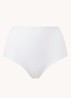 One-size-fits-all high waisted naadloze slip - Wit