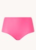 One-size-fits-all high waisted naadloze slip - Fuchsia