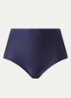 One-size-fits-all high waisted naadloze slip - Donkerblauw