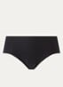 One-size-fits-all naadloze hipster met print - Zwart