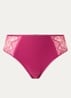 Origins high waisted naadloze slip met kant - Fuchsia