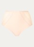 Play high waisted slip met kant - Lichtroze
