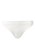 Slip met borduring - Gebroken wit