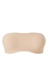 Strapless bandeau bh - Beige