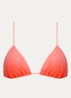 Triangel bikinitop met uitneembare vulling - Oranje