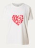 T-shirt met print - Gebroken wit