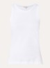 Tanktop met ronde hals - Wit