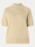 Top met metallic finish - Goud