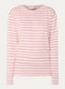 Longsleeve met streepprint - Roze