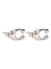 Oorstekers met logo - Zilver