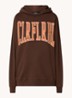 CLRFL RBL oversized hoodie in biologische katoenblend - Bruin