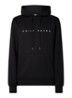 Alias hoodie met logoborduring - Zwart