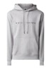Alias hoodie met logoborduring - Grijs