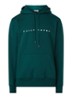 Alias hoodie met logoborduring - Donkergroen