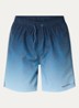Ombre Dotted Shield zwemshorts met steekzakken - Donkerblauw