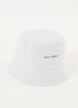 Rebuk bucket hoed met logo - Ivoor