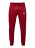Tapered fit joggingbroek met logoband - Cranberryrood