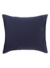  kussensloop van  katoen 200TC in 2-pack - Donkerblauw