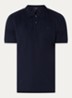 Brian regular fit polo met logoborduring - Donkerblauw