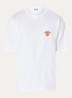 Kansai T-shirt met logo- en backprint - Wit