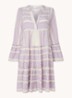 Ella mini tuniekjurk met print - Lila