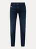 D-Strukt slim fit jeans met steekzakken - Indigo