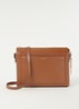 Bryant Medium crossbodytas van leer - Cognac