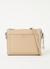 Bryant Medium crossbodytas van leer - Lichtbruin