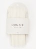 Aly ribgebreide maillot in katoenblend - Beige