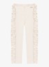Audun legging met ruches - Creme