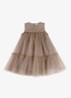 Negina jurk met tule - Beige