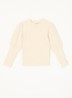 Raeven longsleeve van  katoen - Beige
