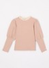 Raeven longsleeve van  katoen - Oudroze