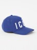 Icon pet met logoborduring - Kobaltblauw