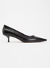Amira pump met slangenprint - Zwart