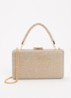 Beaut clutch met afneembare schouderriem - Goud