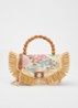 Blooms crossbodytas met afneembare schouderriem - Beige