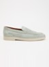 Boltman loafer van leer - Lichtgroen