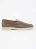 Boltman loafer van leer - Taupe