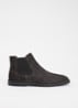 Cashy chelsea boot van suède - Grijs