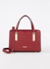 Dinkydenbeigh handtas met afneembare schouderriem  - Steenrood