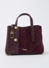 Dinkydorry handtas met afneembare schouderriem - Aubergine