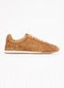 Elora sneaker van suède - Cognac