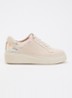 Evienne sneaker met plateauzool - Beige